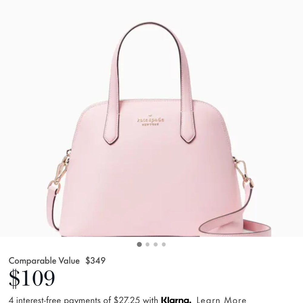 Kate Spade Schuyler Medium Dome Satchel (mitten pink)